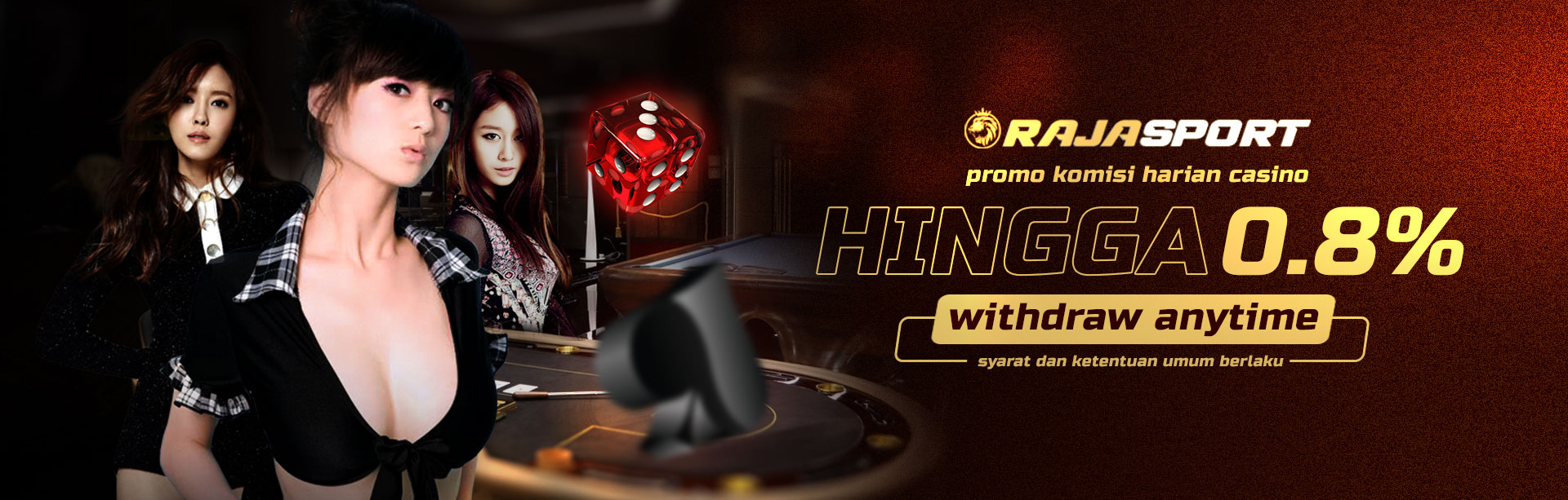 PROMO LIVE CASINO 0.8%